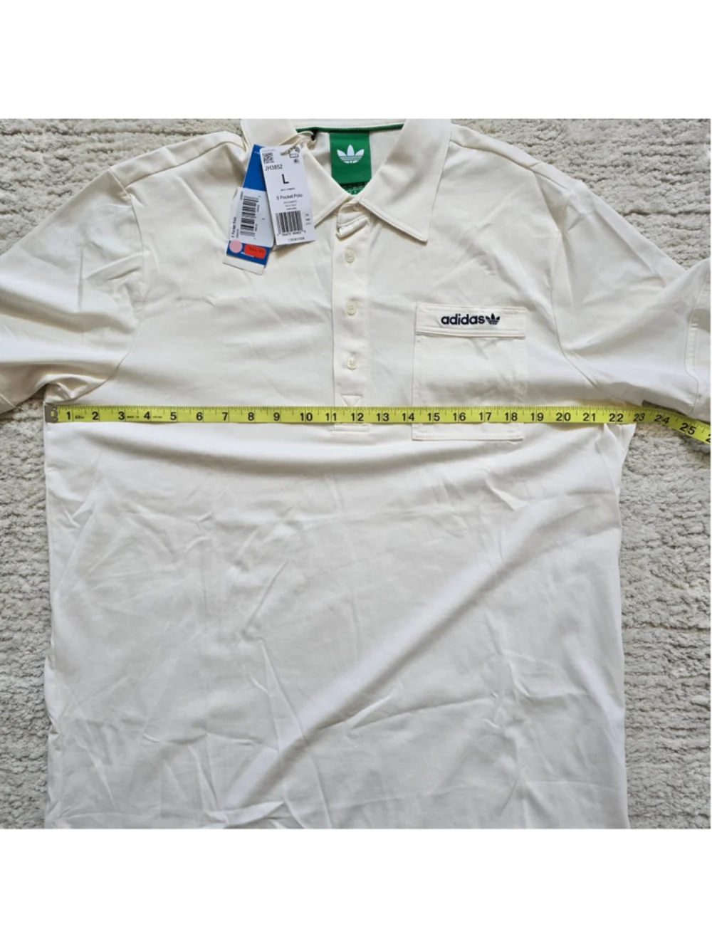 Men's Adidas Originals Archive Pocket Polo Shirt - Large